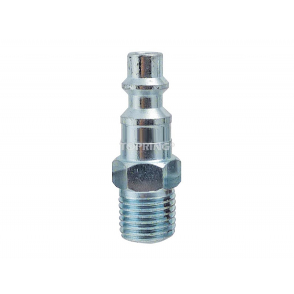 20.242 Industrial 1/4" Male Plug 10/pkg