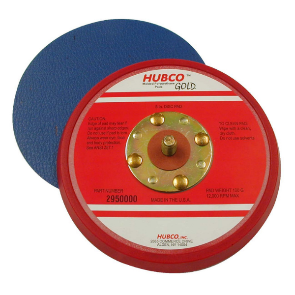 2950000 HUBCO 5" PSA 3/8" Back Up Pad