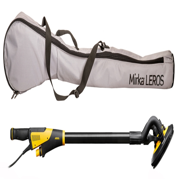 9" Mirka® LEROS 950XCV Vacuum-Ready electric Wall Sander, 5.0 Orbit w/Bag