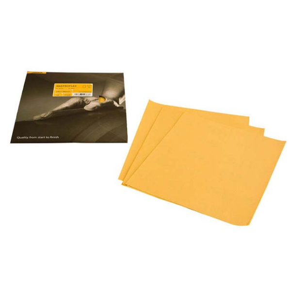 Mirka 9" x 11" Gold Sheets 80g 25/pkg All other grits 50 Sheets/pkg