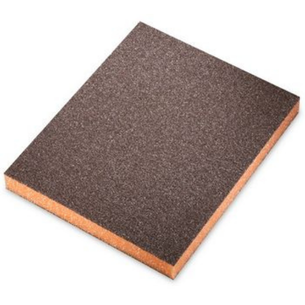 0070.1243.01 Siasponge Flex Pad 4" x 5" x 1/2" X-Ultrafine (Blue) 10/box