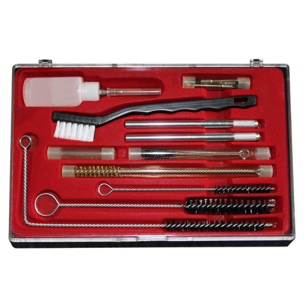 6922 21 piece deluxe gun cleaning kit