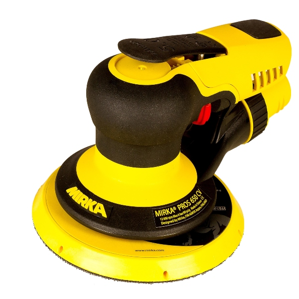 Mirka 6" (PROS) Pneumatic R/O Vac.-Ready Sander with 5mm orbit