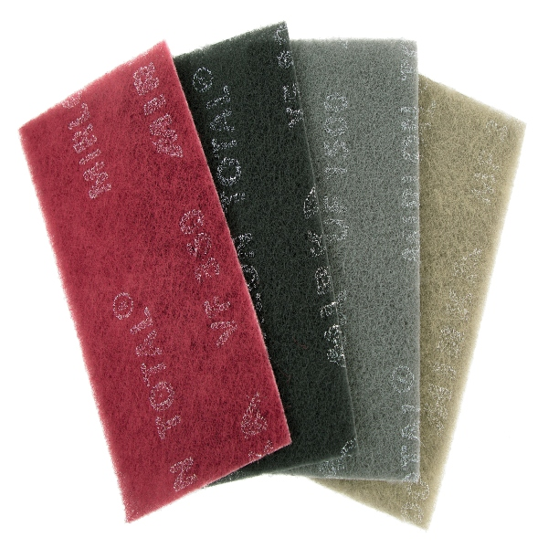 Mirka Mirlon Total 4.5" x 9" Scuff Pads 25 pads/box