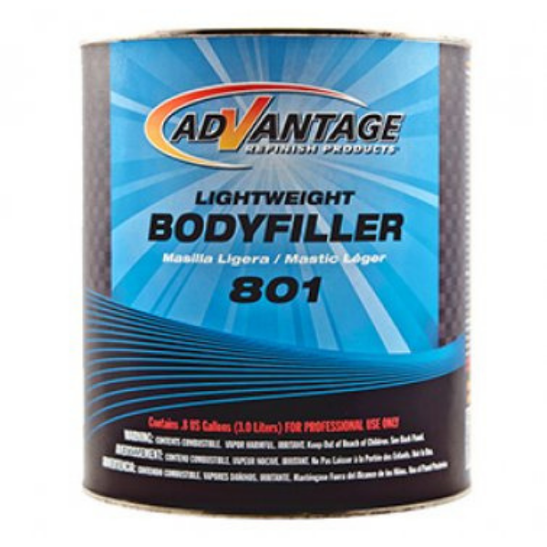ADV 801 Body filler 3.78L w/ red hardner