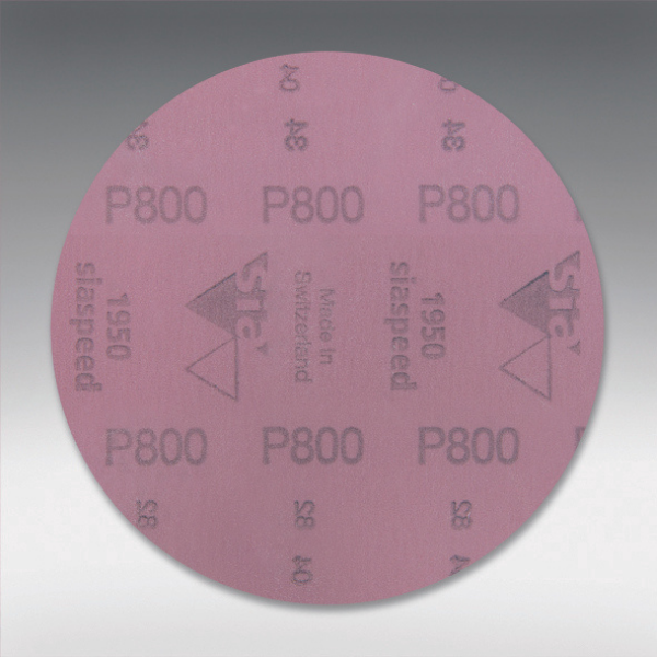 5" hook and loop 1950 (Paper AO/Ceramic, Purple) Disc 100 Discs/box