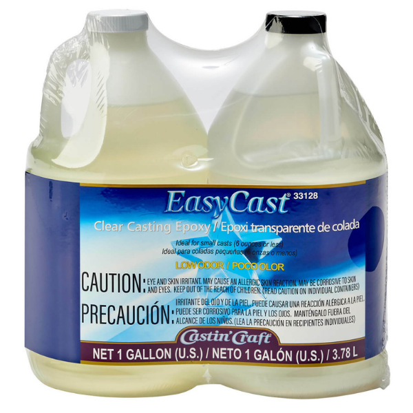 EASYCAST Clear Casting Epoxy 1 Gallon Kit