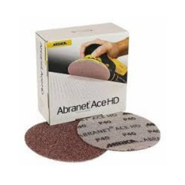 Mirka Abranet® Ace HD 5" Mesh Grip Disc 25/pkg - Various Grits