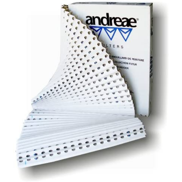 AF923 Andreae High Efficiency Filter White w/Poly Backing 36" x 30'