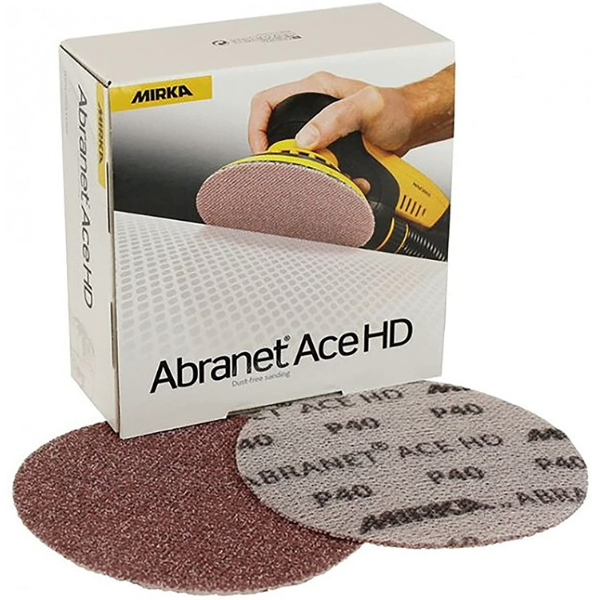 Mirka Abranet® Ace HD 6" Mesh Grip Disc 25/pkg - Various Grits