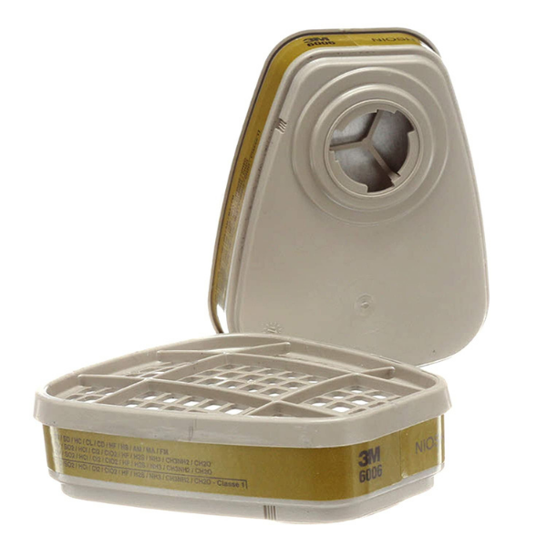3M 6006 Multi Gas/Vapour Cartridge  $/pr