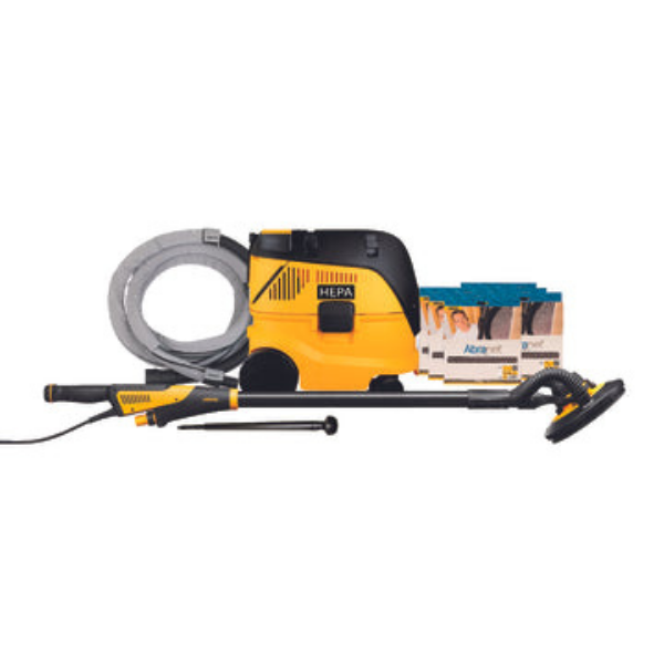 Leros sander Kit w/ vac, hose & 6bx Abranet