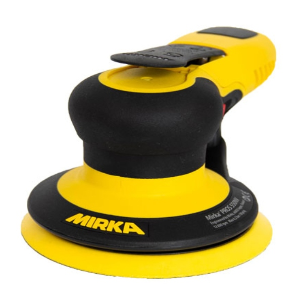 Mirka 5" (PROS) Pneumatic R/O Vac.-Ready Sander with 5mm orbit