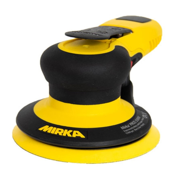 Mirka 5" (PROS) Pneumatic R/O Vac.-Ready Sander with 5mm orbit ...