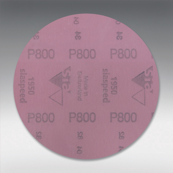 5" hook and loop 1950 (Paper AO/Ceramic, Purple) Disc  100 Discs/box